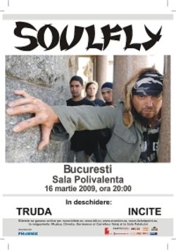 Soulfly in Romania la Sala Polivalenta din Bucuresti
