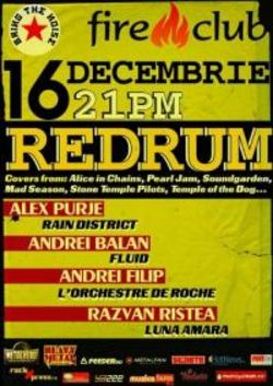 RedRum in Fire Club, Bucuresti