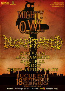 Mighty Owl Festival la Bucuresti! Decapitated headliner