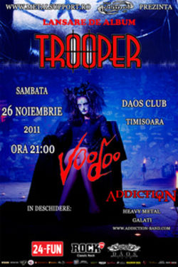 Concert Trooper si Addiction in club Daos Timisoara