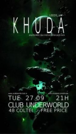 Concert Khuda in Underworld Bucuresti