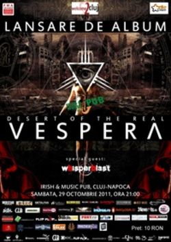 Concert de lansare a primului album Vespera in Irish Music Pub Cluj