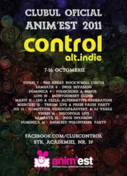 Concert Traum in cadrul serilor Anim'est din Club Control Bucuresti