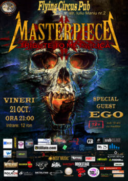 Concert Masterpiece (tribut Metallica) in Cluj Napoca