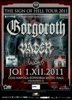 Concert Gorgoroth si Vader la Cluj-Napoca