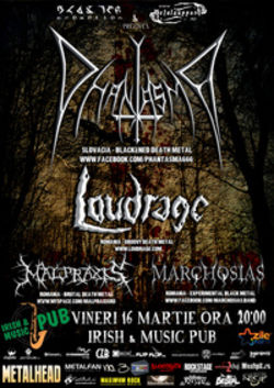 Concert Phantasma, Loudrage, Malpraxis in Cluj-Napoca