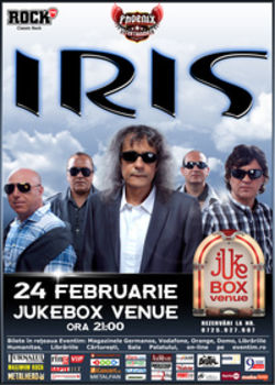 Concert Iris in Jukebox Venue