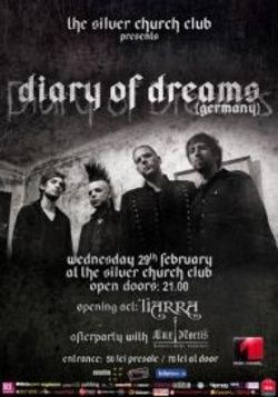 Concert Diary Of Dreams in Silver Church