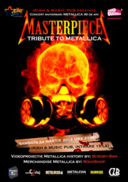 Concert aniversar Metallica cu MASTERPIECE in Cluj-Napoca