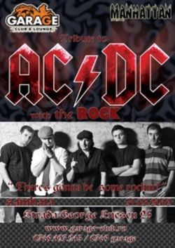 Concert tribut AC/DC in Garage Club din Bucuresti