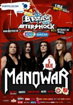 Concert Manowar in Romania la BestFest
