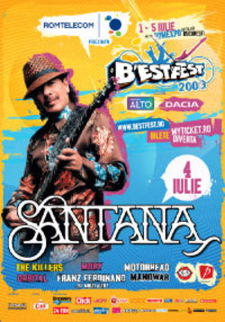 Concert Carlos Santana la Bucuresti