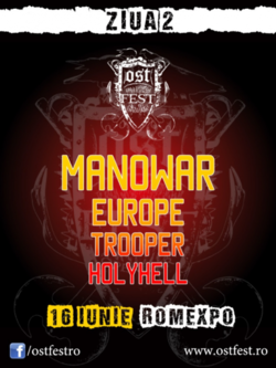Concert Manowar si Europe la OST Fest 2012