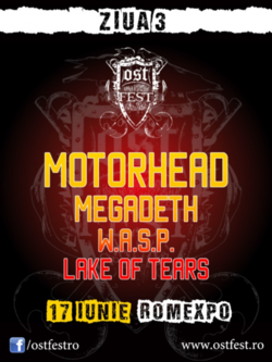 Concert Motorhead si Megadeth la OST Fest 2012