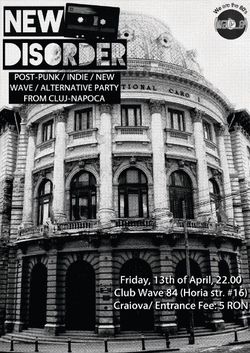 New Disorder party in Club Wave din Craiova