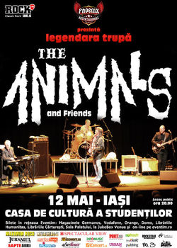 Concert THE ANIMALS la Iasi