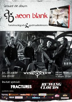 Concert de lansare AEON BLANK in Club Wings