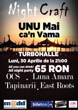 Unu mai ca-n Vama: OCS, LUNA AMARA si altii la Turbohalle