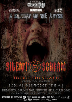 Concert Silent Scream (Tribut Slayer) in Bucuresti