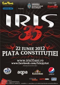 Iris 35 de ani: concert in Piata Constitutiei din Bucuresti