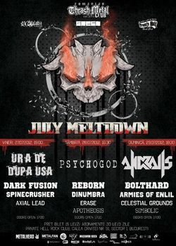 July Meltdown Festival in Private Hell Club din Bucuresti