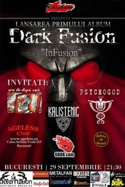 Concert Dark Fusion, Ura De Dupa Usa si Psychogod in Ageless Club