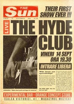 The Hyde Club - primul concert