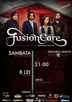 FusionCore: concert de lansare album in Oradea in Abyss Pub