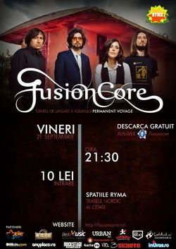 FusionCore: concert de lansare album in Alba Iulia