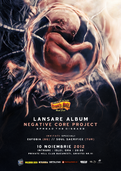Negative Core Project: Concert lansare album la Bucurest