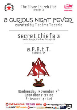 Secret Chiefs 3, aPAtT : Concert la Bucuresti