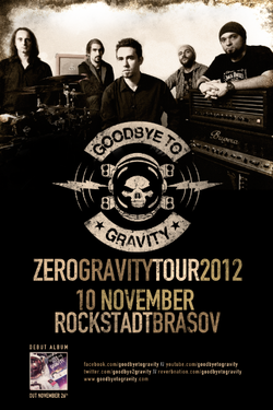 Goodbye To Gravity: Concert la Brasov in Rockstadt