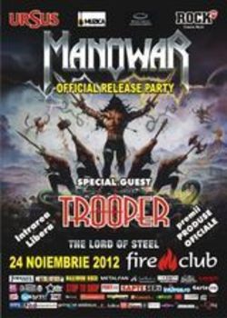 Official release party pentru noul album Manowar in Fire Club