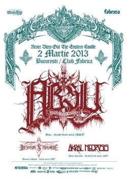 Absu: Concert in Bucuresti in Club Fabrica pe 2 martie 2013