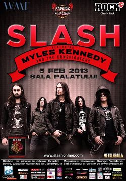 Poze Slash si Myles Kennedy & The Conspirators: Concert la Bucuresti pe 5 februarie