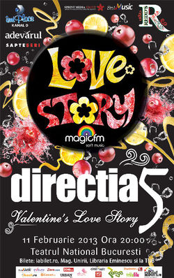 Directia 5: Valentine's Day Love Story la Teatrul National