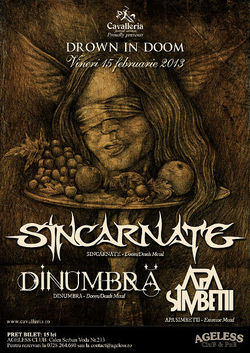 Concert Sincarnate si DinUmbra in februarie la Bucuresti