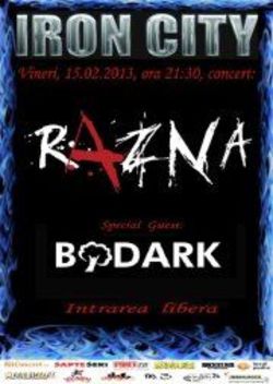 Razna si Bodark: Concert la Bucuresti in Iron City pe 15 februarie