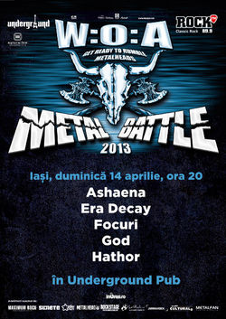 W:O:A Metal Battle 2013: Semifinala la Iasi