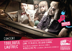 Concert acustic Toulouse Lautrec la Radio Guerrilla