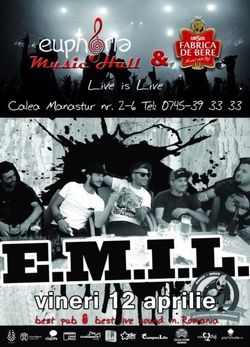 Concert E.M.I.L. in Cluj-Napoca