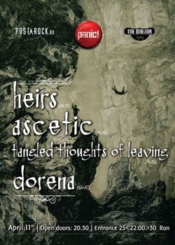 Heirs, Ascetic, Tangled Thoughts Of Leaving, Dorena, Valerinne: Concert in Bucuresti