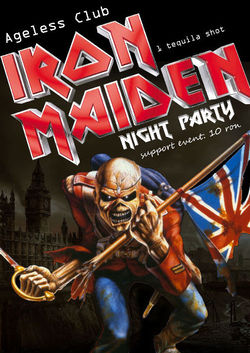 Petrecere Iron Maiden in Ageless Club din Bucuresti