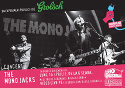 The Mono  Jacks: Guerrilive Acoustic Session pe 15 aprilie
