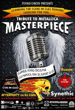 Concert Masterpiece in Flying Circus pe 19 aprilie