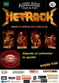 Concert 9.7 Richter si Metrock pe 19 aprilie la Bucuresti