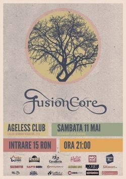 Concert FusionCore pe 11 mai in Club Ageless din Bucuresti