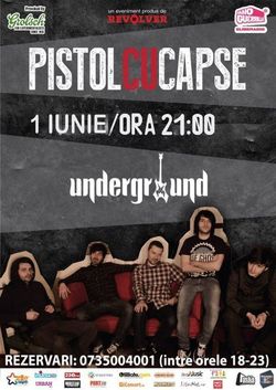 Concert Pistol Cu Capse pe 1 iunie in Iasi