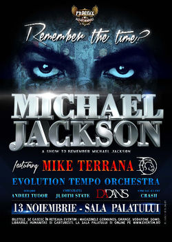 Mike Terrana va sustine un concert tribut Michael Jackson la Bucuresti pe 13 noiembrie