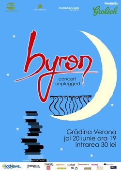 Concert acustic Byron la Gradina Verona din Bucuresti